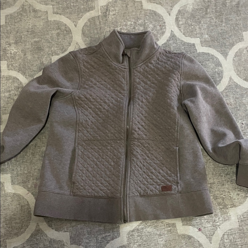 L.L. Bean Quilted Full Zip Jacket